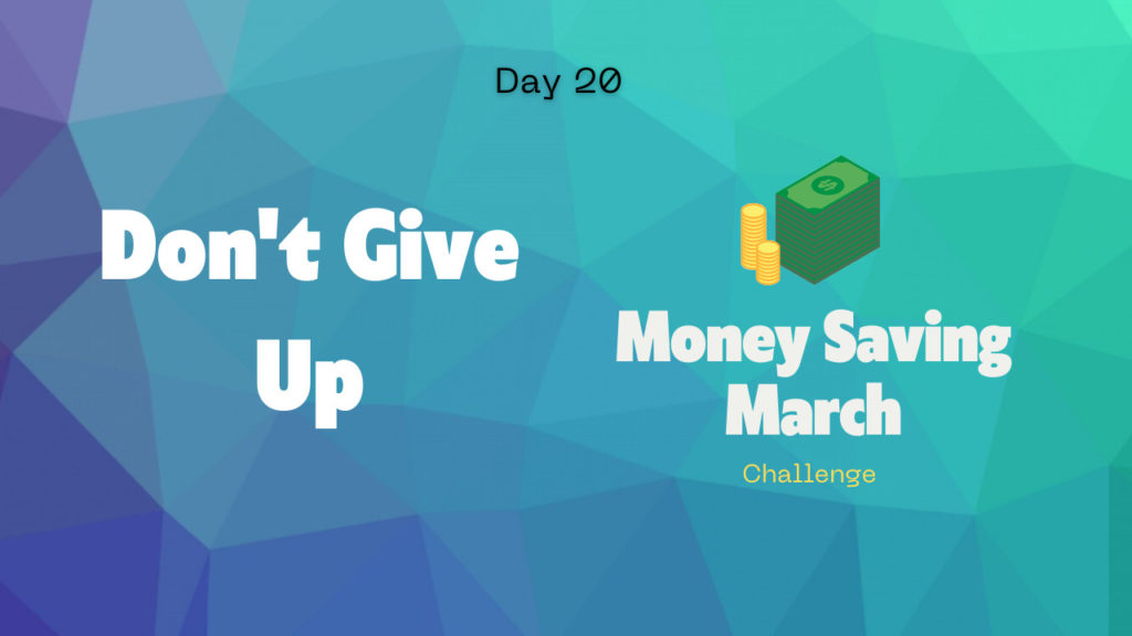 Copy of Copy of Money Saving March Challenge