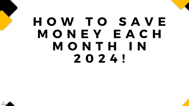 Why and How to Save Money Each Month